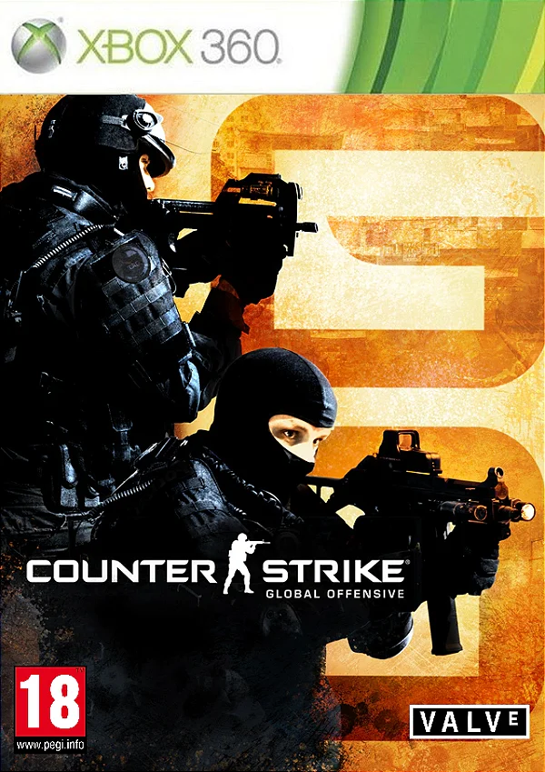Counter Strike Go Xbox 360 Mídia Digital