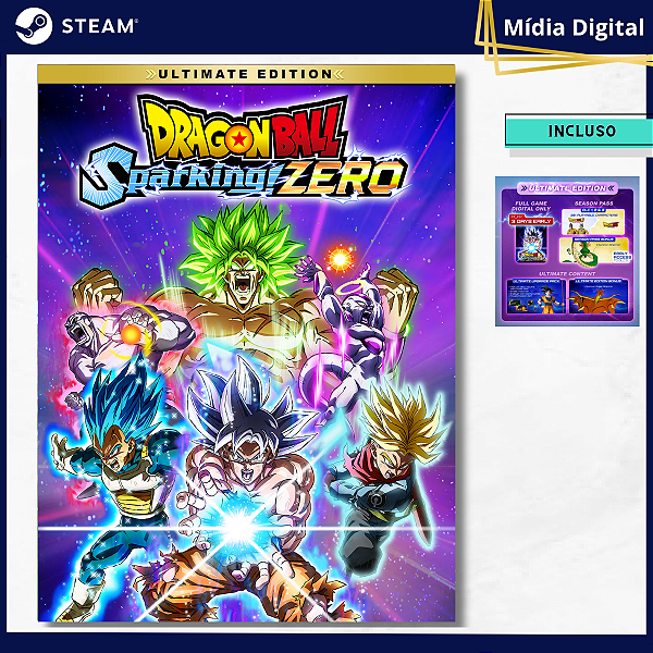 Dragon Ball Sparking Zero Ultimate Edition - Pc Steam
