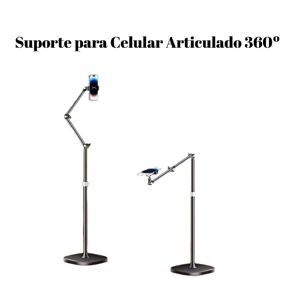 Pedestal articulado para celular