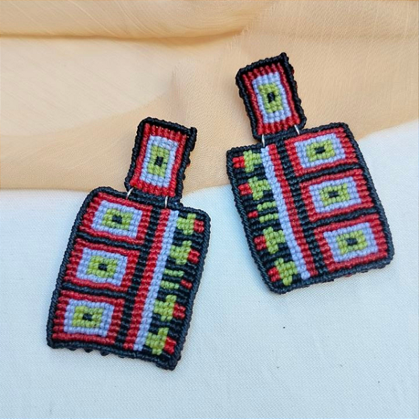 Brinco Estampa Africana