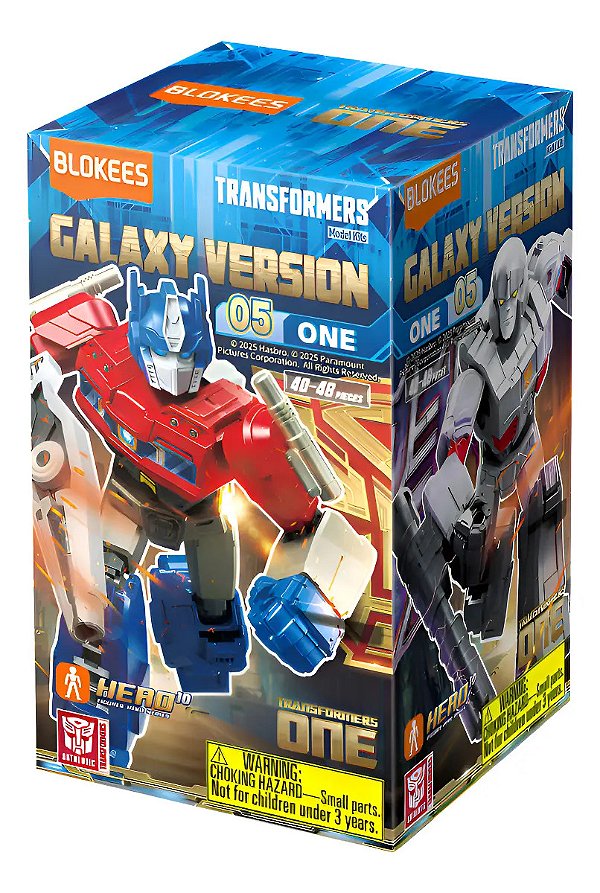 Boneco Blokees Transformers Galaxy Versão 05 One