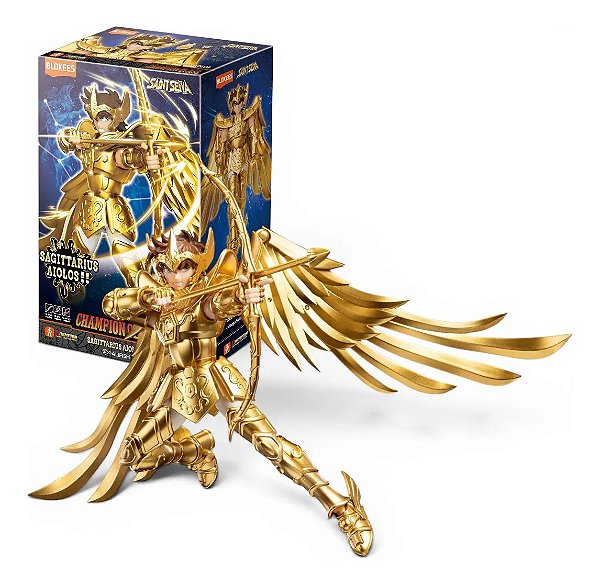 Blokees Cavaleiros do Zodíaco Saint Seiya Sagittarius Aiolos