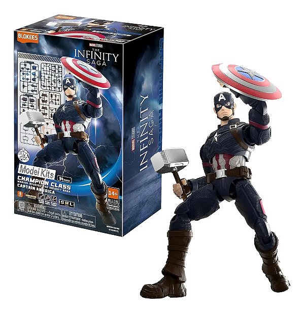 Blokees Marvel Captain America Infinity Saga Champion Class
