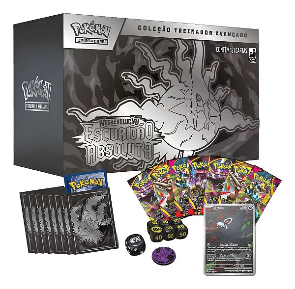 Elite Trainer Box Avançado Premium Escuridão Absoluta - Copag
