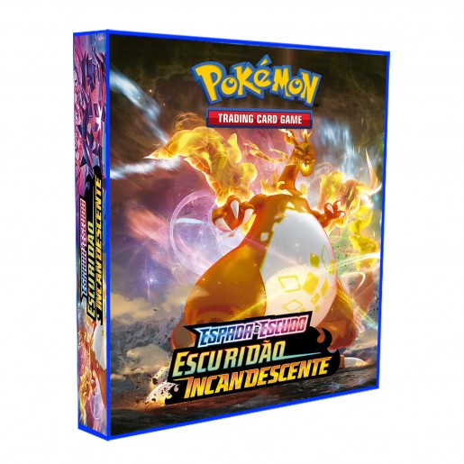 Álbum Pokémon Escuridão Incandescente ( 9 Bolsos )