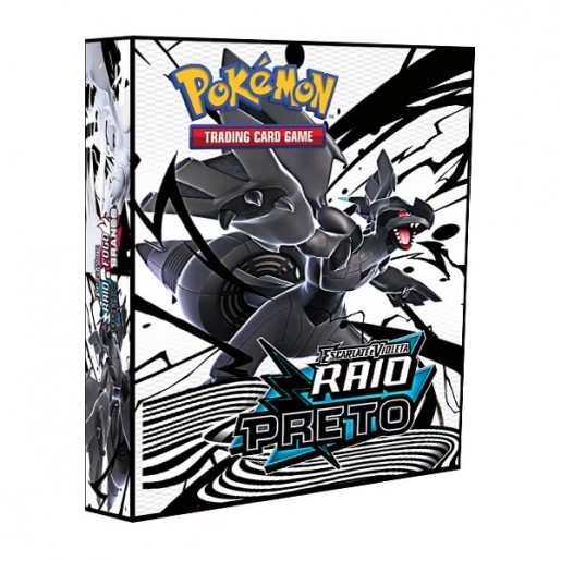 Álbum Pokémon Escarlate & Violeta Raio Preto e Fogo Branco