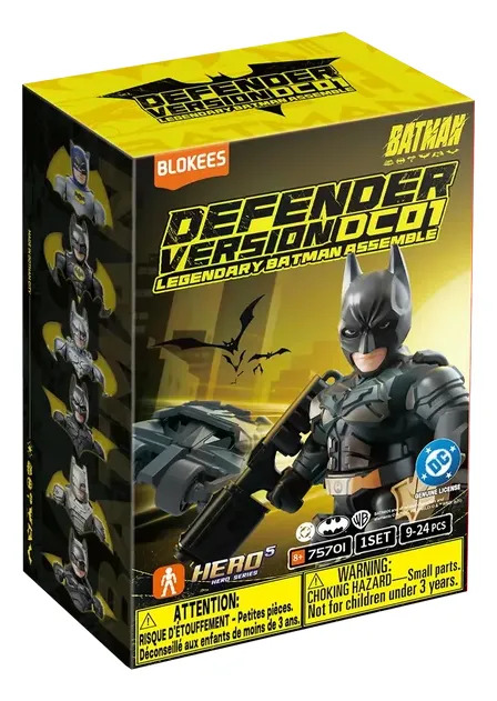 Boneco Blokees DC Defender Batman Legendary