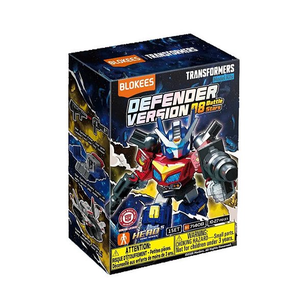 Blokees Transformers Defender Version 08 Battle Stars