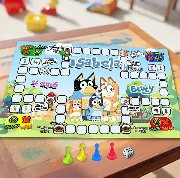 Jogo Ludo Bluey