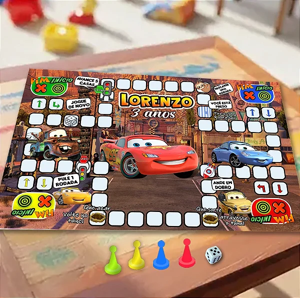 Jogo Ludo Carros