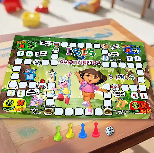 Jogo Ludo Dora a Aventureira