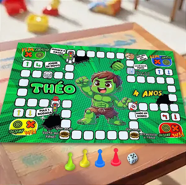 Jogo Ludo Hulk
