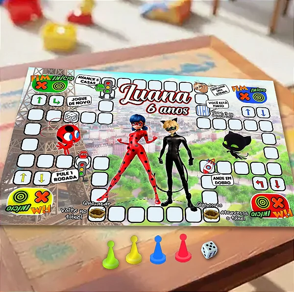 Jogo Ludo Lady-bug