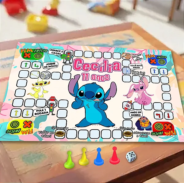 Jogo Ludo Lilo & Stich