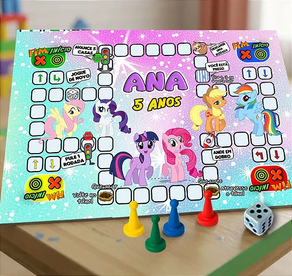 Jogo Ludo Little Pony