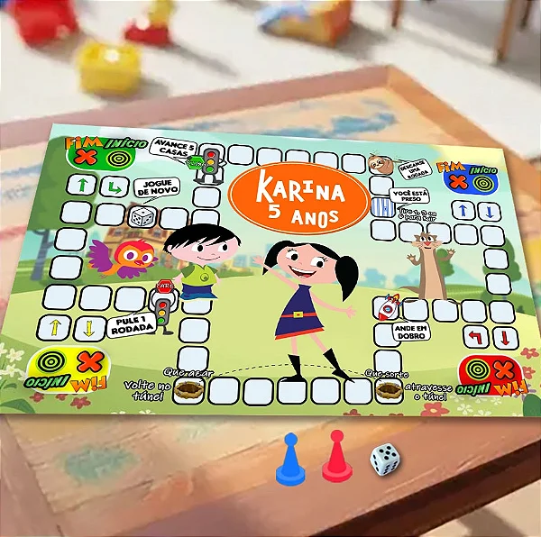 Jogo Ludo o Show da Luna