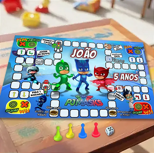 Jogo Ludo Pj Mask