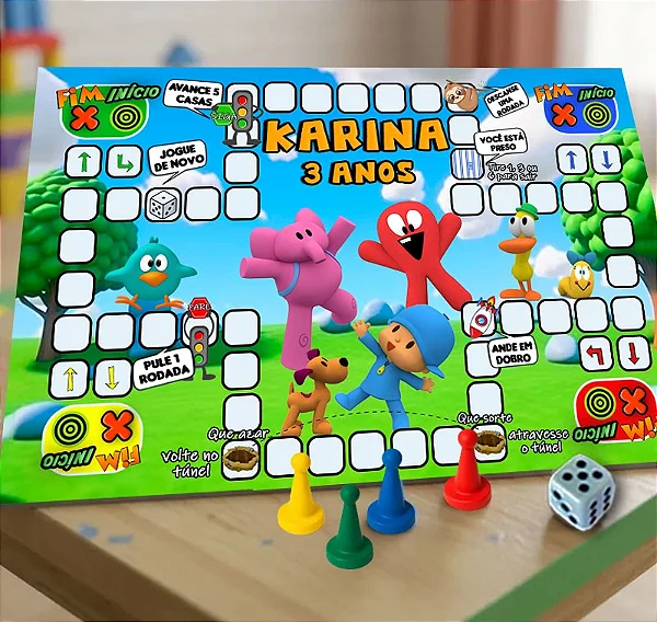 Jogo Ludo Pocoyo