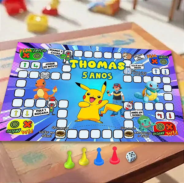 Jogo Ludo Pokémon