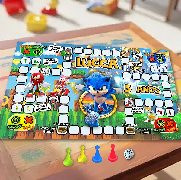 Jogo Ludo Sonic