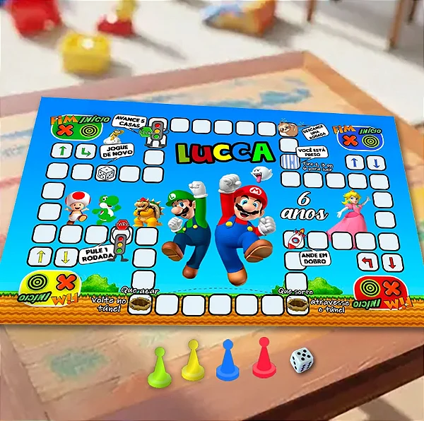Jogo Ludo Super Mario