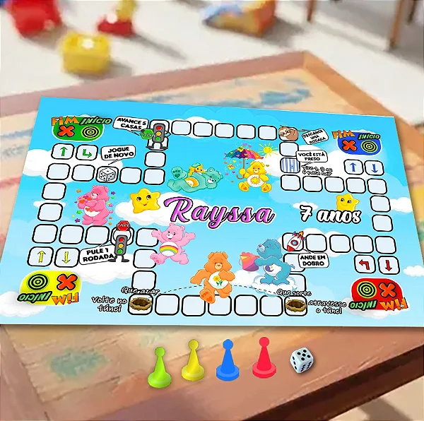 Jogo Ludo Ursinhos Carinhosos