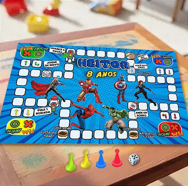 Jogo Ludo Vingadores