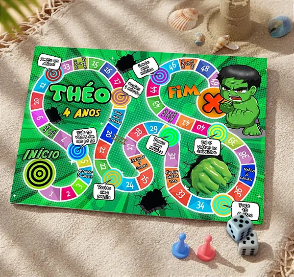 Tabuleiro Hulk