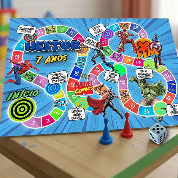 Vingadores Tabuleiro