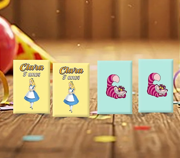 Jogo da Memória Alice no Pais das Maravilhas