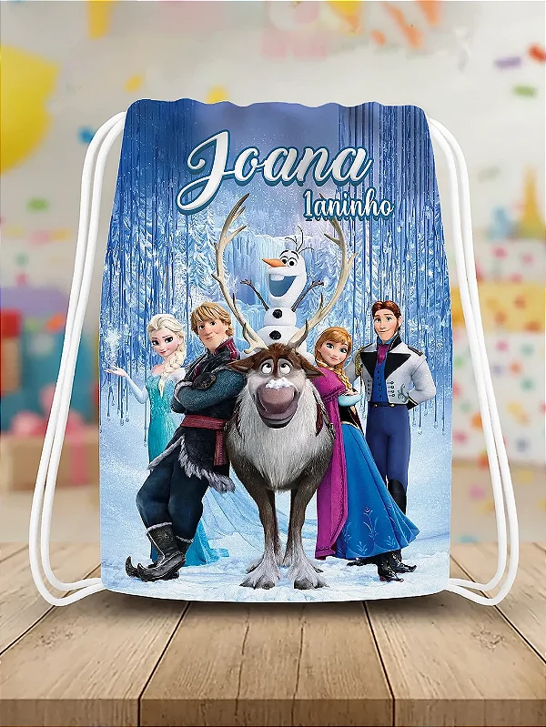 Mochilinha Saco Frozen