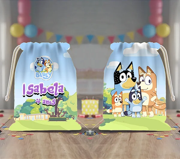 Sacolinha para Guloseimas Bluey