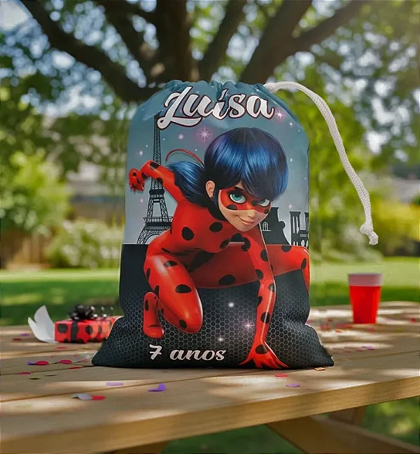 Sacolinha para Guloseimas Lady-bug