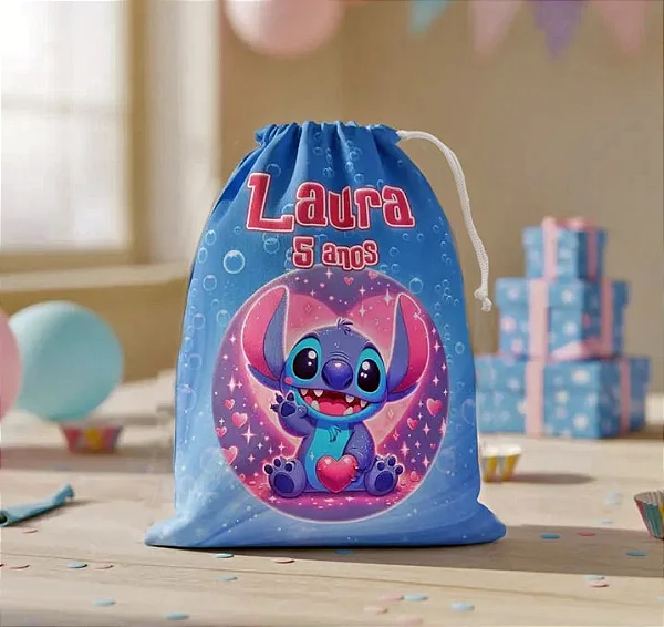 Sacolinha para Guloseimas Lilo & Stich