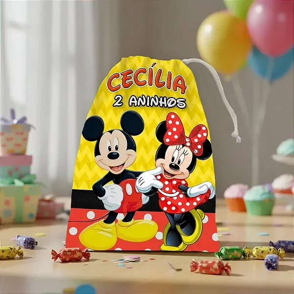 Sacolinha para Guloseimas Mickey