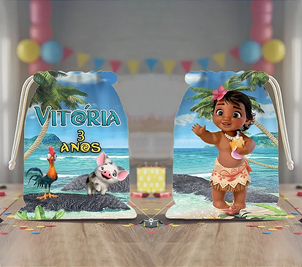 Sacolinha para Guloseimas Moana