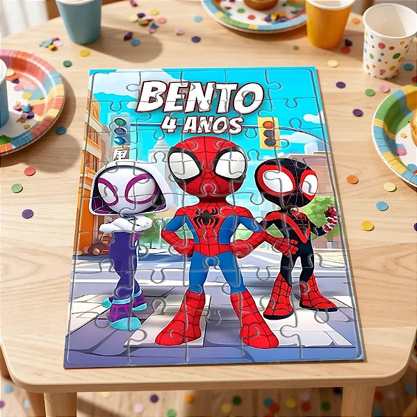 Quebra Cabeça Spidey e Seus Amigos Espetaculares