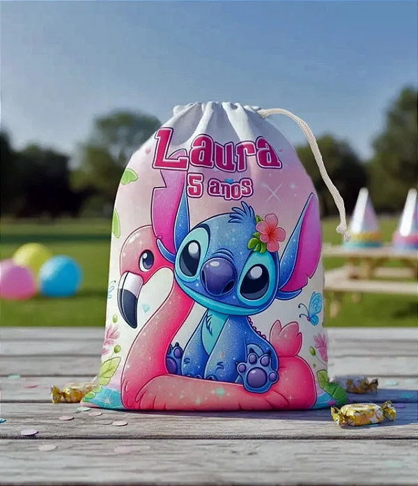 Sacolinha para Guloseimas Lilo & Stich