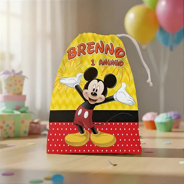 Sacolinha para Guloseimas Mickey