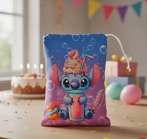 Sacolinha para Guloseimas Lilo & Stich