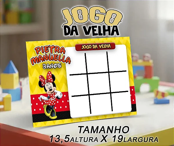 Jogo da Velha Minnie