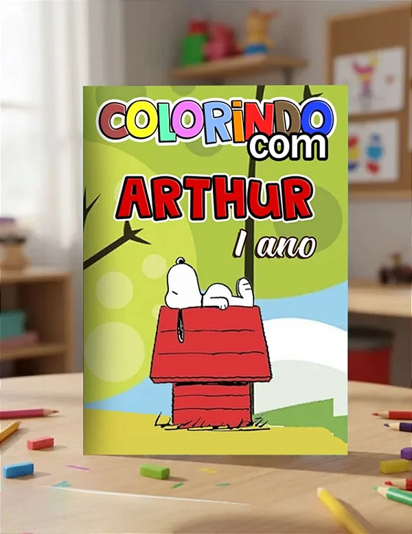 Revistinha para colorir Snoop