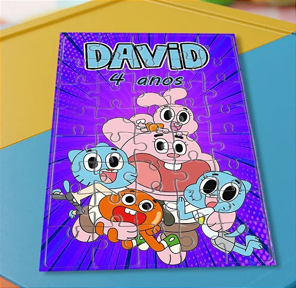 Quebra cabeça O INCRÍVEL MUNDO DE GUMBALL