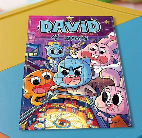 Quebra cabeça O INCRÍVEL MUNDO DE GUMBALL