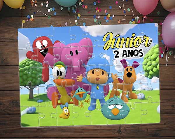 Quebra cabeça Pocoyo