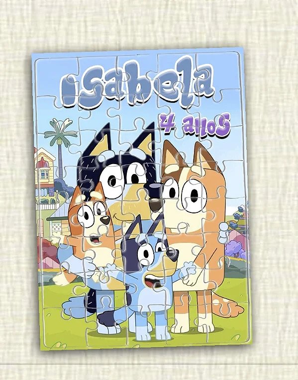 Quebra cabeça Bluey