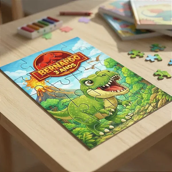Quebra cabeça Dinossauro