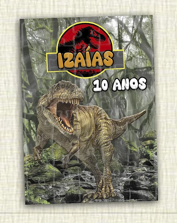 Quebra cabeça Jurassic park
