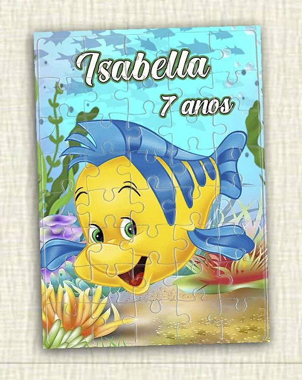 Quebra cabeça A Pequena Sereia