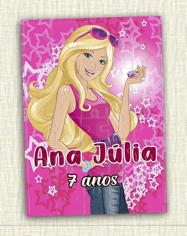Quebra cabeça Barbie